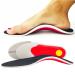 Plantar Fasciitis Relief Arch Support Shoe Inserts Insoles for Flat Feet for Men and Women Orthotic Feet Heel Pain Shock Absorption Comfortable Insoles (Small EU 35-40)