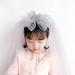 Amosfun Children's White Wedding Veil - Short Bride Veil Hair Accessories for Girls Perfect for Costumes & Photo Props - Buy Online on SooperMarket.com