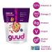 GUUD Brain Fuel Antioxidant Blend Muesli Cereal 12oz - Gluten Free, Vegan, Non-GMO with Oats, Walnuts, Goji Berries, Cranberries, Blueberries, Cacao Nibs - Kosher Certified - 1 Pack - Buy Online on SooperMarket.com
