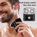 Mini Rotary Beard & Body Hair Trimmer - Cordless Portable Type C Charging | Ideal for Home & Travel Grooming - Buy Online on SooperMarket.com