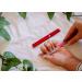Premium Glass Nail File with Case | Czech Glass Manicure Tool | Precision Smooth Finish | Bona Fide Beauty Black Red - Buy Online on SooperMarket.com