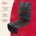 Lusso Gear Car Seat Protector - Non-Slip, Waterproof, Thick Padding - Black - Buy Online on SooperMarket.com