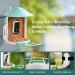 Netvue Bird Feed Donor & Camera - AI-Powered Bird Feeder with Species Detection | Bird House & Feed Stations for Wild Birds - Buy Online on SooperMarket.com