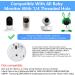 Flexible Clip Mount for Owlet, Motorola Baby Monitors - No Tools Needed - White - Buy Online on SooperMarket.com