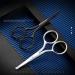 Professional Beard and Moustache Trimming Scissors - Stainless Steel, Round-Headed 06 - Buy Online on SooperMarket.com