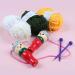 Coopay French Knitter Tool Set - 2 Pack Wooden Knitting Dolls for Kids - Craft Starter Kit for Bracelets, Necklaces, Decorations - Buy Online on SooperMarket.com