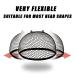 Smilco 10-Piece Mesh Wig Cap Net for Women - Black Fishnet Hair Net - Buy Online on SooperMarket.com
