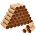 36 Pack Brown Cardboard Tubes for Crafts, DIY Craft Paper Roll for Classroom, Diorama (1.6 x 4.7 in)