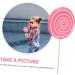 Warmhm 5pcs Candy Lollipops Crafts Pendant Boys Artificial Lollipop Giant Fake Lollipops Handmade Fruit Flavored Lollipops Swirl Lollipops Baby Items Wooden Rainbow Candy Manual Toddler Pinkx5pcs 14*1CMx5pcs - Buy Online on SooperMarket.com