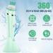4 in 1 Facial Cleansing Brush - Electric Face Spin Brush with 4 Replacement Heads for Cleaning Exfoliating Massaging (Green) - Buy Online on SooperMarket.com