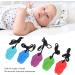 Viagasafamido Silicone Tyrannosaurus Rex Bite Ring - 5 Pieces Sensory Chewing Pendant for Grinding Relief - Ideal for Kids - Buy Online on SooperMarket.com