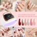 Professional UV LED Nail Lamp - LKE 268W Fast Curing Gel Nail Dryer with 66 Beads 4 Timers & Auto Sensor for Home & Salon Use - Buy Online on SooperMarket.com