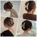 Matte Large Hair Claw Clip - 4.5 Inch Non-Slip Claw for Thick or Thin Hair - Strong Hold - 5 Colors - Women/Girls Accessory - Buy Online on SooperMarket.com