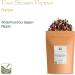 Organic Four Peppercorn Rainbow Blend - 50g Grinder Pepper Mix - Buy Online on SooperMarket.com
