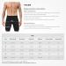 Niksa Men's Compression Shorts 3 Pack with Pockets - Large Black - Running, Workout, Fitness - Buy Online on SooperMarket.com