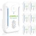 Upgraded Ultrasonic Pest Repeller Electronic Bug Repellent Plug in 6 Packs USSMEILA Indoor Pest Control for Insect Roach Mice Spider Mosquito Repellent for House Garage Warehouse Office