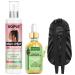 Braid Spray Rose Mint for Dreads Dreadlocks - Braids Locks Spray Rose Water Braiding Spray for Locs Dull Hair Shine & Lightweight - Loc Spray for Box Braids Rosemary Oil for Hair Growth Hair Bonnet 2.27 Fl Oz (Pack of 3)
