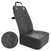 Active Pets Front Seat Dog Cover, Durable Protector Against Mud & Fur Waterproof, Scratch Proof & Nonslip Seat Pet Cover -Dog Car Seat Cover for Front Seat for Cars, Trucks & SUVs Black