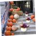 Didiseaon 3 Pcs Halloween Pumpkin Decoration Home Decor False Pumpkin Party Pumpkin Props Pumpkin Crafts Pumpkin Adornment Pumpkin Props Decor Pumpkin Ornament Fake Pumpkin White Decorations Whitex3pcs 15x5.5cmx3pcs - Buy Online on SooperMarket.com
