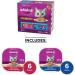 WHISKAS Perfect Portions Adult Wet Cat Food & Seafood Selections Adult Wet Cat Food Pat Multipack - 6 Whitefish and Tuna 6 Salmon 12x100g Tray Cat Food + Cat Food 6 Whitefish and Tuna - Buy Online on SooperMarket.com