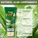 Aloe Vera Exfoliating Scrub Cleanser Aloe Vera Gel Face Wash Natural Acne Face Wash Face Wash For Men & Women Cream Cleanser For Acne Prone & Oily Skin Face Wash - Soothe Purify Facial Skin Care Green-Aloe Vera - Buy Online on SooperMarket.com
