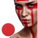 Go Ho Red Face Body Paint Makeup 25g - Professional Water-Based Creamy to Gel Body Painting Palette for Cosplay, SFX, Costumes, Festivals, Halloween - Buy Online on SooperMarket.com