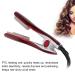 U-Shaped Curling Iron | Portable Hair Curler with 5 Adjustable Modes | Safety PTC Heating - Red - Buy Online on SooperMarket.com