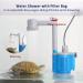 UPETTOOLS Aquarium Gravel Cleaner - Electric Automatic Vacuum Water Changer - 110V/28W - Buy Online on SooperMarket.com