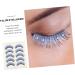 BELLIFFY 5 Pairs Cosplay Lashes Halloween Lashes Eye Lashes Halloween False Lashes Fake Lashes Fake Eyelashes Natural False Eyelashes Soft Light Fake Lash Rhinestone Eyelashes Blue Lashes - Buy Online on SooperMarket.com