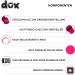 DDOXX Nylon Step-In Dog Harness - Adjustable Pink Puppy Harness for All Sizes - XXS (1.0 x 26-35 cm) - International Shipping Available - Buy Online on SooperMarket.com