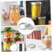 IMIKEYA 54pcs Mason Jar Lids Tinplate Solid Disc - Buy Online on SooperMarket.com