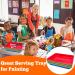 12 Pack Activity Plastic Art Trays Multicolor Plastic Art Trays Serving Tray for Art and Crafts DIY Projects Painting 4 Color - Buy Online on SooperMarket.com