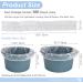 Noverlife 100PCS Disposable Pedicure Spa Liners - Clear Plastic Foot Tub Liners for Single Use in Salons and Homes - Buy Online on SooperMarket.com