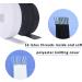 Sewing Elastic Band 1 Inch x 33FT White with Soft Tape Measure - High Elasticity Knit Stretch Band for Clothes, Wigs, Waistband - DIY Crafts - Buy Online on SooperMarket.com