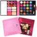 Beauty Book All in One Makeup Kit - 32 Colors Palette, Lip Gloss, Blush, Powder, Concealer, Mirror & Brush - Professional Makeup Set Gift for Women, Girls, Beginners, and Teens (Pink) - Buy Online on SooperMarket.com