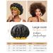 Mikimini Black Shower Hoods for Women Men & Girls - 2 Pack Waterproof Reusable Double-Fold Shower Hats with Soft PEVA Lining - Comfortable Medium Size Black & Yellow - Buy Online on SooperMarket.com