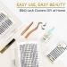 72 D Curl Individual Cluster Lashes - Soft DIY Natural Eyelash Extensions - B&Q Lash Clusters - UK-FD-B41-D-16 - Buy Online on SooperMarket.com