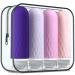 Gemice Travel Bottles for Toiletries CAA Approved 90ml Silicone Travel Bottles BPA Free Leak Proof Squeezable Travel Size Containers Travel Accessories for Shampoo Conditioner Lotion (4 Pack) Purple