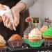 Football Party Supplies: 96-Count Football Cupcake Liners & 96pcs Cupcake Toppe - Perfect for Game Day Birthday and Tailgate Parties - Premium Football Cake Decorations - Football Party Favors - Buy Online on SooperMarket.com