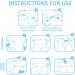 LittleForBig Adult Printed Diapers - 10 Pack Potty Pants (Medium 71-96 CM) Blue - International Shipping Available - Buy Online on SooperMarket.com