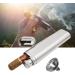 Cigar Holder 7.1 * 1.8 * 1in Stainless Steel Pocket 2-Tubes Hip Cigar Case Flask and Cigar Holder Humidor Groomsmen Gifts - Buy Online on SooperMarket.com