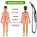 Handheld Rechargeable Acupuncture Massager 5 in 1 Home Use Meridian Device for Arm Leg Waist Shoulder Neck USB Charging - Buy Online on SooperMarket.com