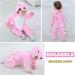 Doladola Unisex Baby Toddler Romper Hooded Sleepsuit | Pink Dinosaur | 3.5-4.5 Years - Buy Online on SooperMarket.com