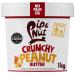 PIP & NUT - Knuspringe peanut butter (1kg) |No palm oil without adding sugar a natural product vegan and individual origin hi-oleic peanuts