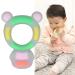 Baby Chew Toy - BPA Free Teether Soft Texture Cartoon Bear for 0-6 Months - Safe & Adorable (Pink) - Buy Online on SooperMarket.com