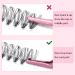 10D-20D 9-15 Mix Cluster Lashes - DIY Wispy Bottom Lashes for At-Home Use - Buy Online on SooperMarket.com
