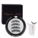 RZJZGZ Magnetic Eyelashes Natural Look Reusable Cat Eye Magnetic Lashes with Applicator Magnetic Eyelashes without Eyeliner Magnetic Lashes Kit No Glue or Eyeliner Needed (24P-4)