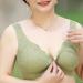 LoRier Comfortable Snap Lace Bras - Everyday Wireless Cotton Comfort Bras for Women & Girls | Full Coverage L Green - Buy Online on SooperMarket.com