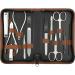 Marqus Solingen Manicure Set Solingen - 12 Party Manicure Pedicure Set in Real Leather Etui Handy and soft - complete set with everything for hand and foot care 8. Braun