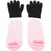 Gel Spa Socks and Gloves Set Improve Elasticity Moisturizing Gloves Socks Set for Skincare - Buy Online on SooperMarket.com